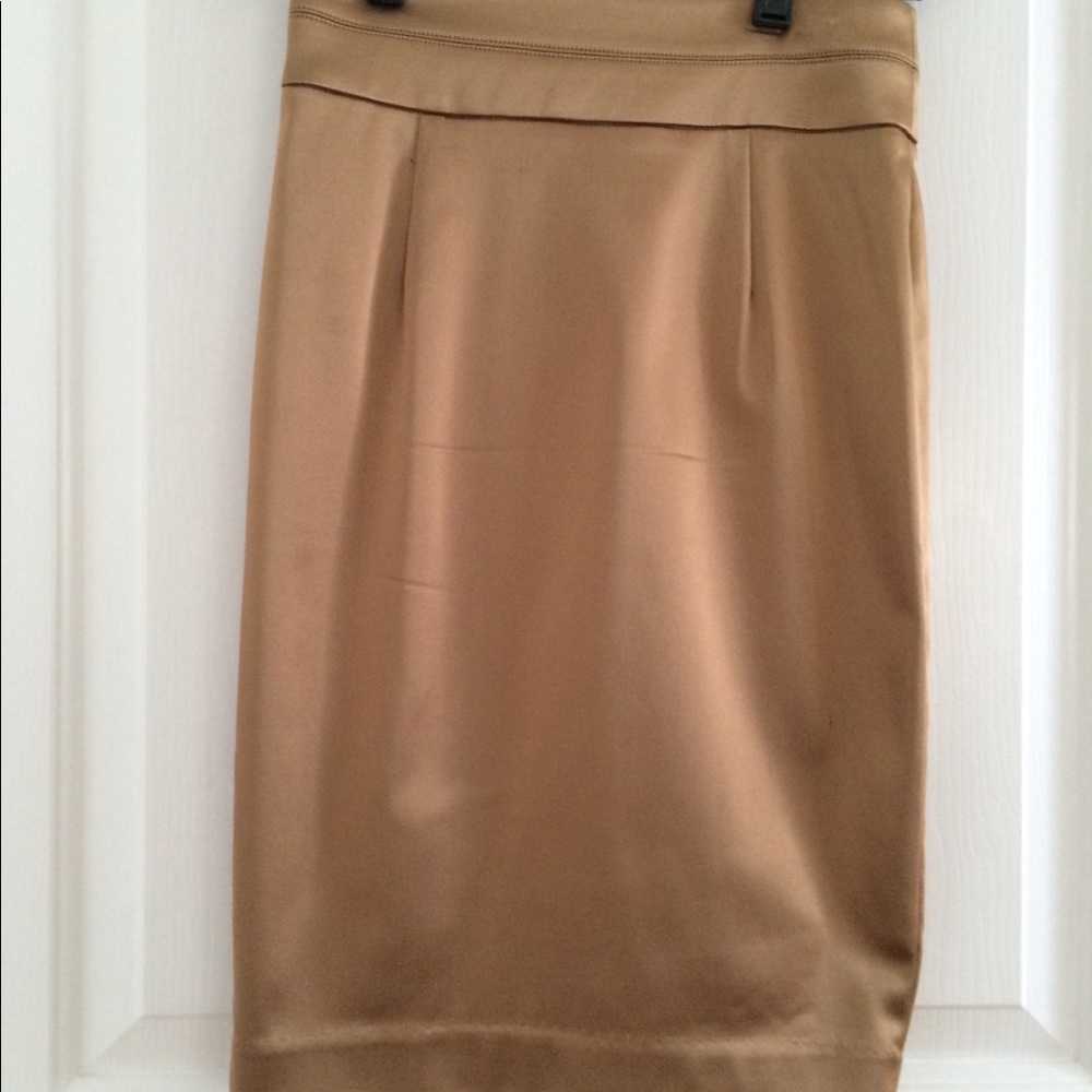 Bebe gold pencil skirt size 0 - Picture 13 of 15